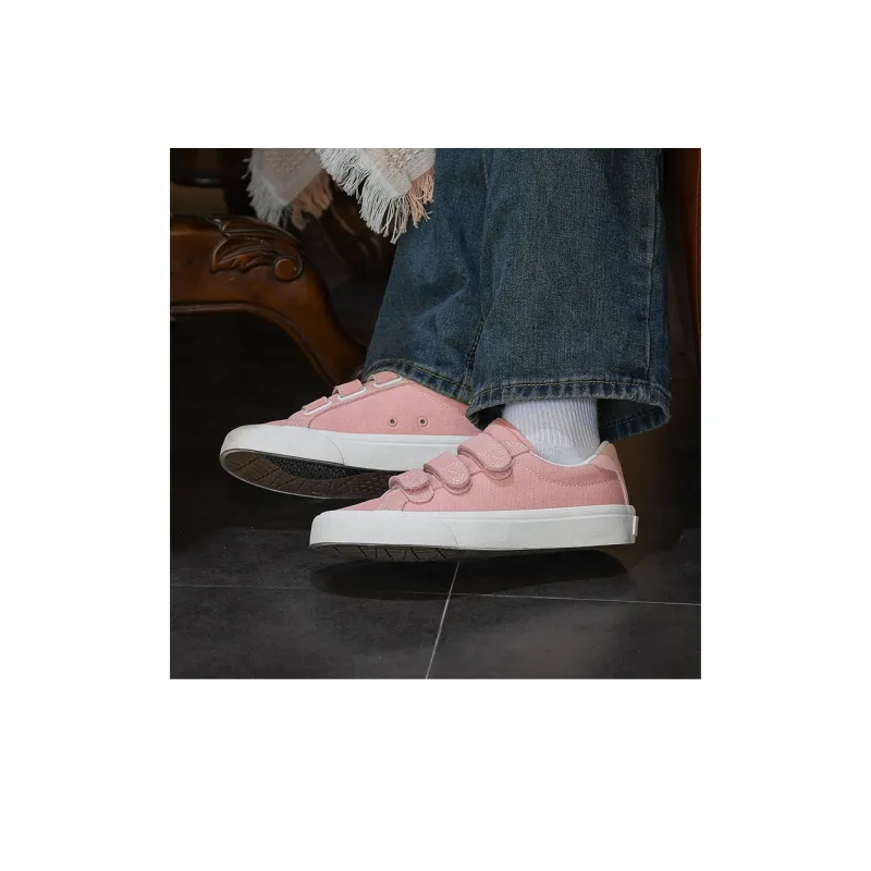 GOLUCK Cushioning, Wear Resistant Low Top Skateboard Shoes Unisex Pink-4