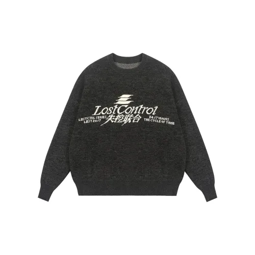 LOSTCTRL Sweaters Unisex Black