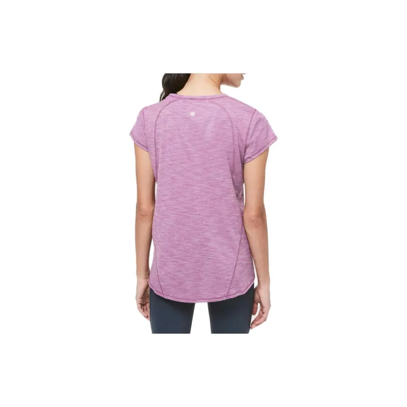 Lululemon Another Mile T-Shirt Women's Mixed Color Plum Purple-1