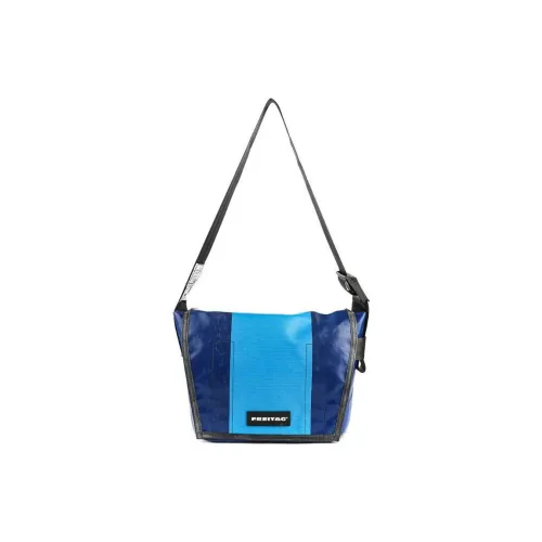 FREITAG Shoulder Bags Dark Blue With Light Blue Accents