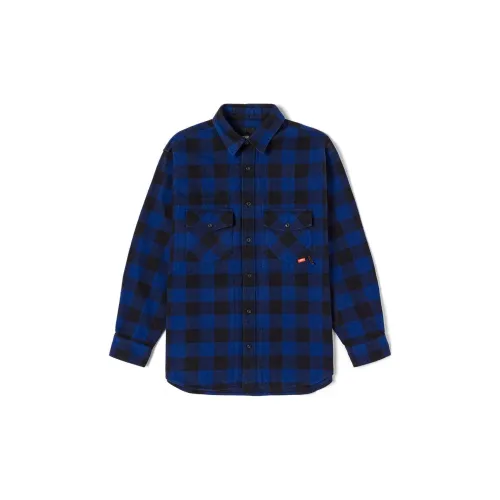 Vans Tadayuki Kato X Shinsuke Nakata Co-branded Shirts Unisex Blue Black