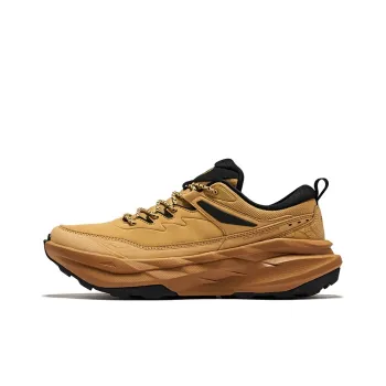Erke Dragon Flying Phoenix Dancing 2 Wear Resistant Coverage Low Top Chunky Sneakers Men's Desert Yellow Black