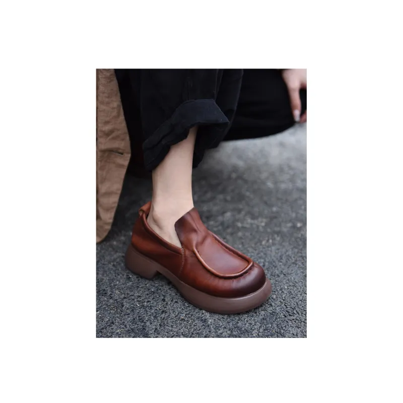 ARTMU Loafers Women's Low Top Brown/Black-12