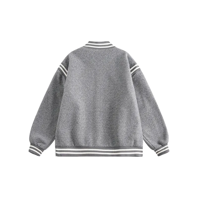 ROOMBOSE Baseball Jacket Unisex-3