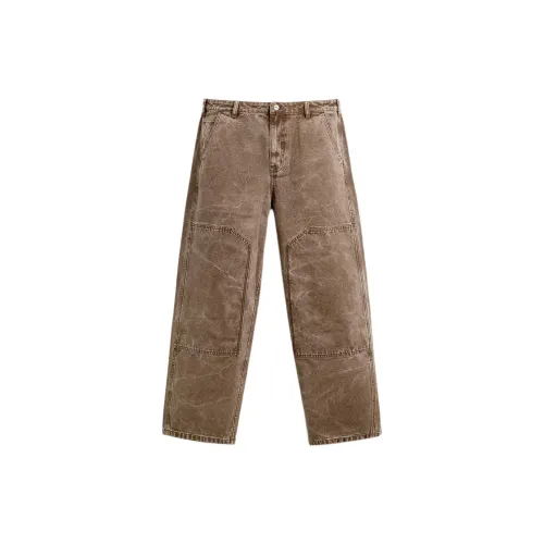 ZARA Casual Pants Men Brown