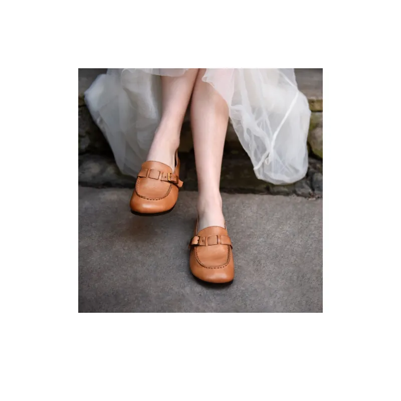 ARTMU Women's Casual Shoes Women's Low Top Coffee/Camel-21
