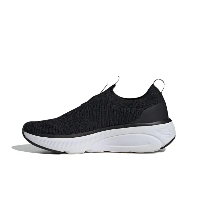 Adidas Cloudfoam Anti Slip Wear Resistant Low Top Casual Shoes Women's Black-1