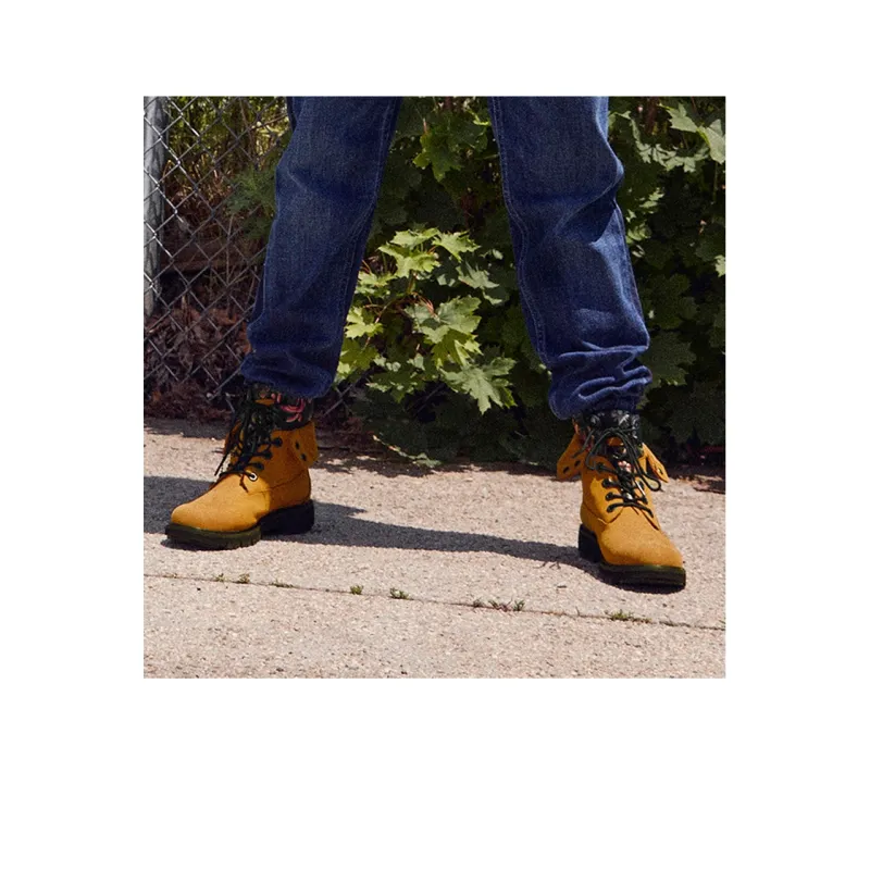 Timberland X Ghostbusters Premium 6 Inch Lace Up Waterproof Boot 'Wheat Nubuck' Women's-7