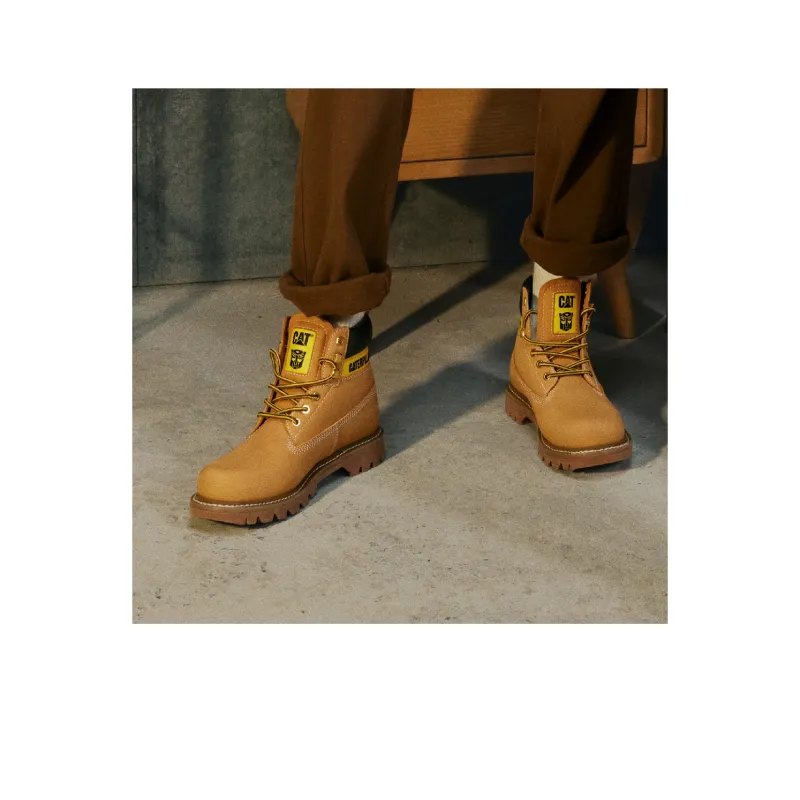 CAT Outdoor Boots Men Yellow-6