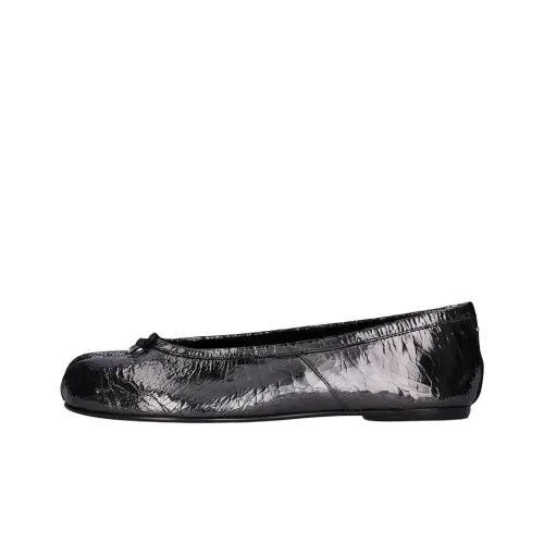 Maison Margiela Tabi Casual Single Shoes Women's Black