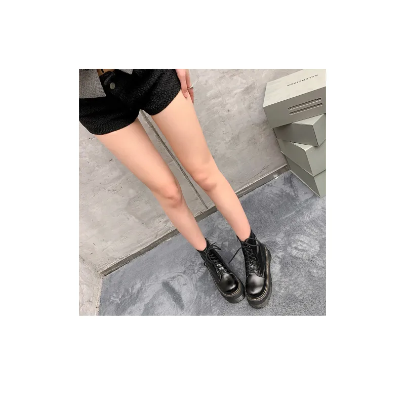 BENZI Casual Single Shoes Women's Black-13