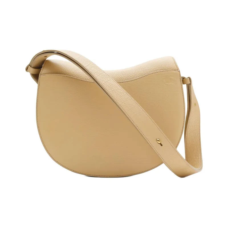 Burberry Rocking Horse Grained Calfskin Shoulder Bag Crossbody Bag Medium Size Women's Sand-2