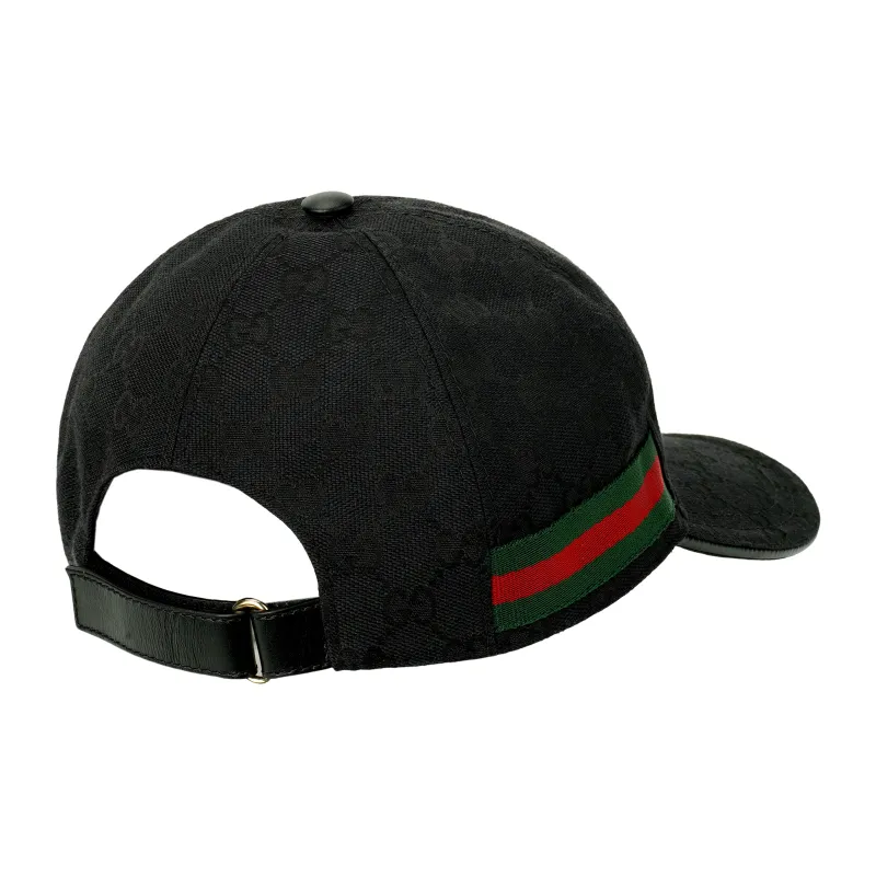 GUCCI Original Gg Canvas Baseball Hat With Web-2