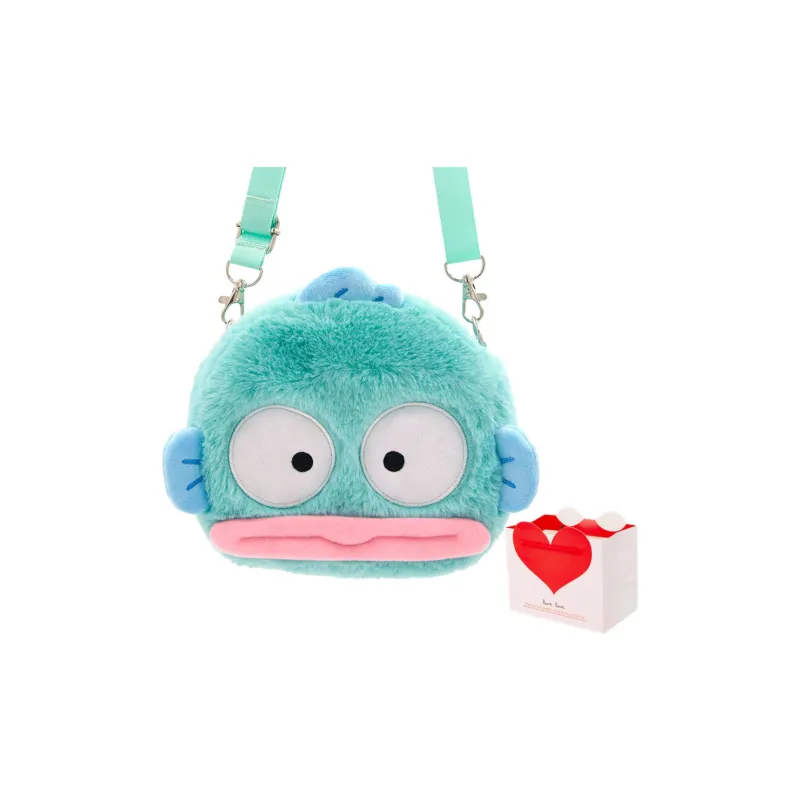 Sanrio Plush/Velvet/Fabric Shoulder Bag Crossbody Bag Regular Women's Green-0