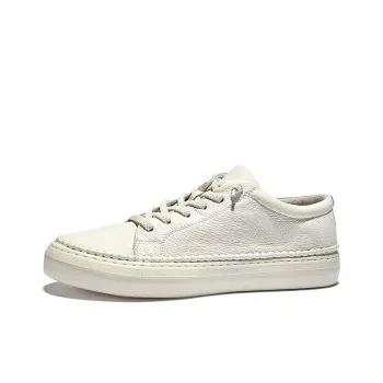 Hautton Jeans Stylish Skateboarding Shoes Men's White