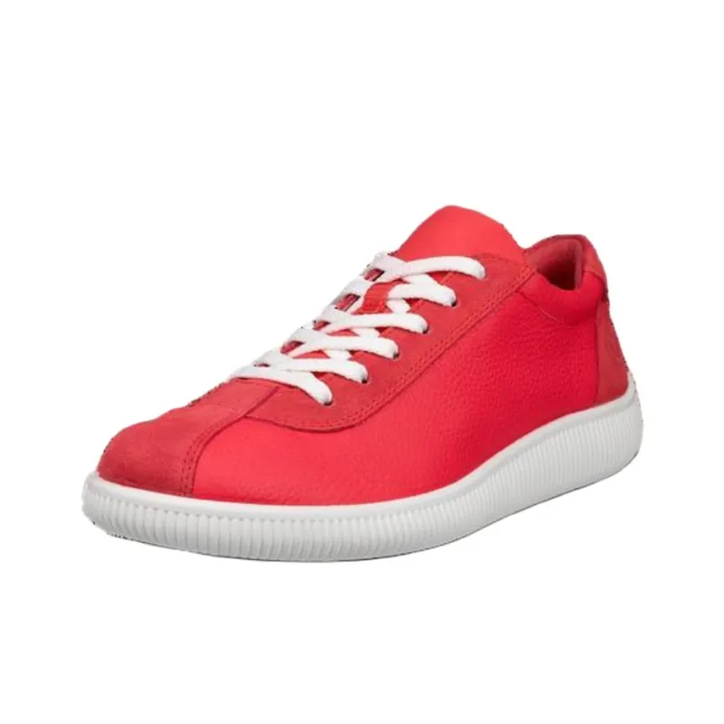 Ecco Low Top Casual Shoes Women's Berry Tea-1