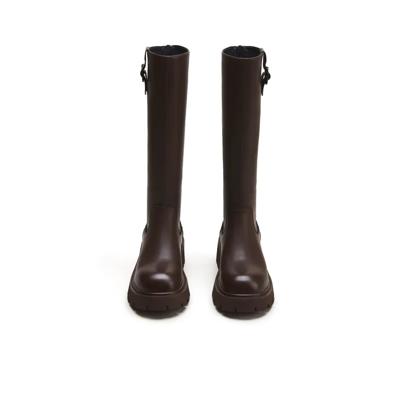 Hotwind Knight Boots Medium Heel Women's-8