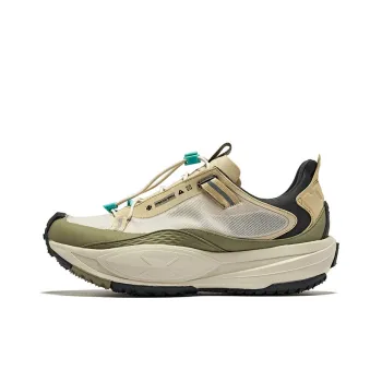 Erke Cushioning Breathable Low Top Casual Shoes Men's Beige Green