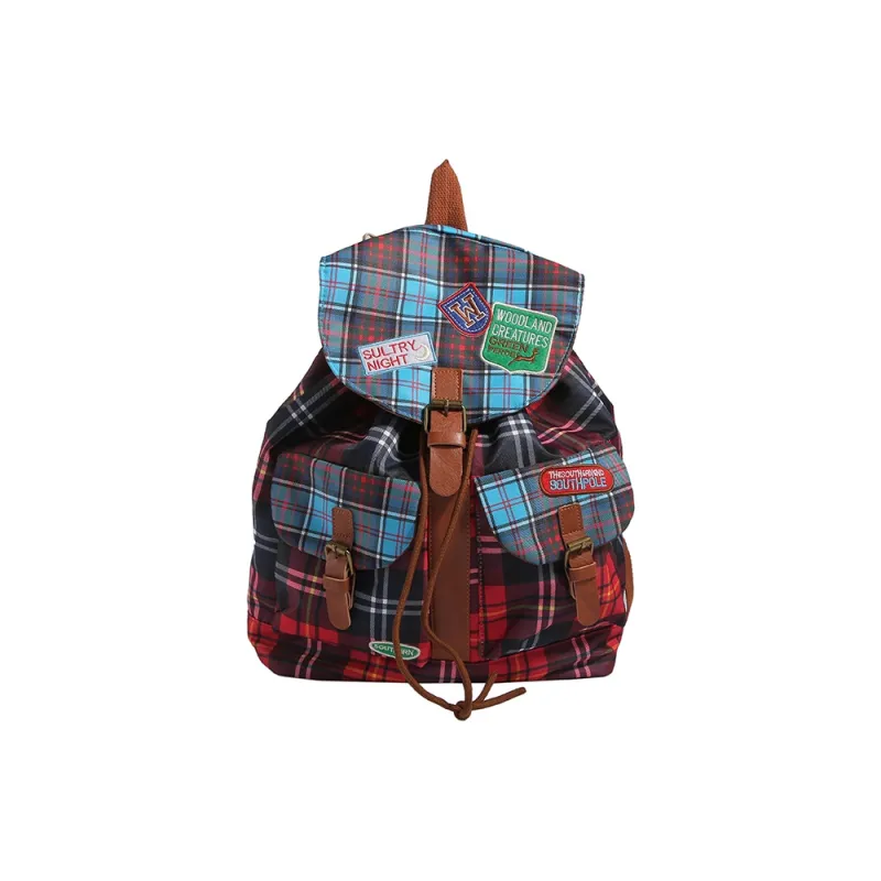 Ceion Keust Nylon Backpack Women's Red/Red & Green/Red & Blue-7
