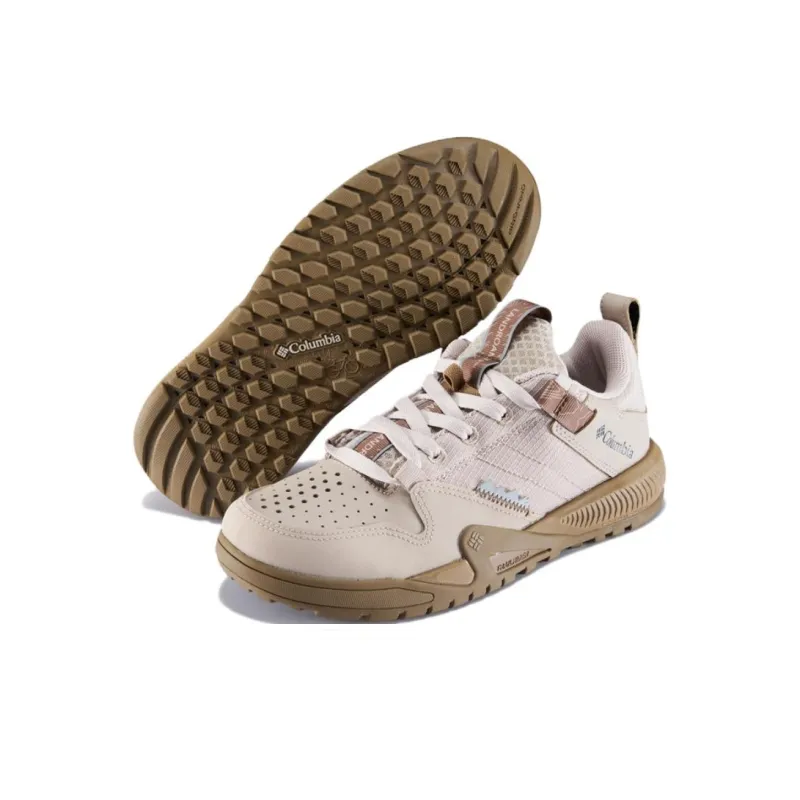 Columbia Anti Slip Wear Resistant Low Top Outdoor Shoes Women's Pink-3