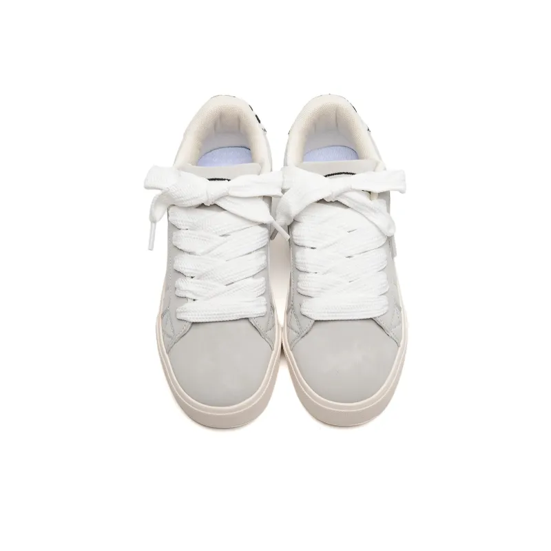 Anime Story Slip Resistant Cushioning, Lightweight, And Breathable Low Top Skateboard Shoes Unisex White Gray-3