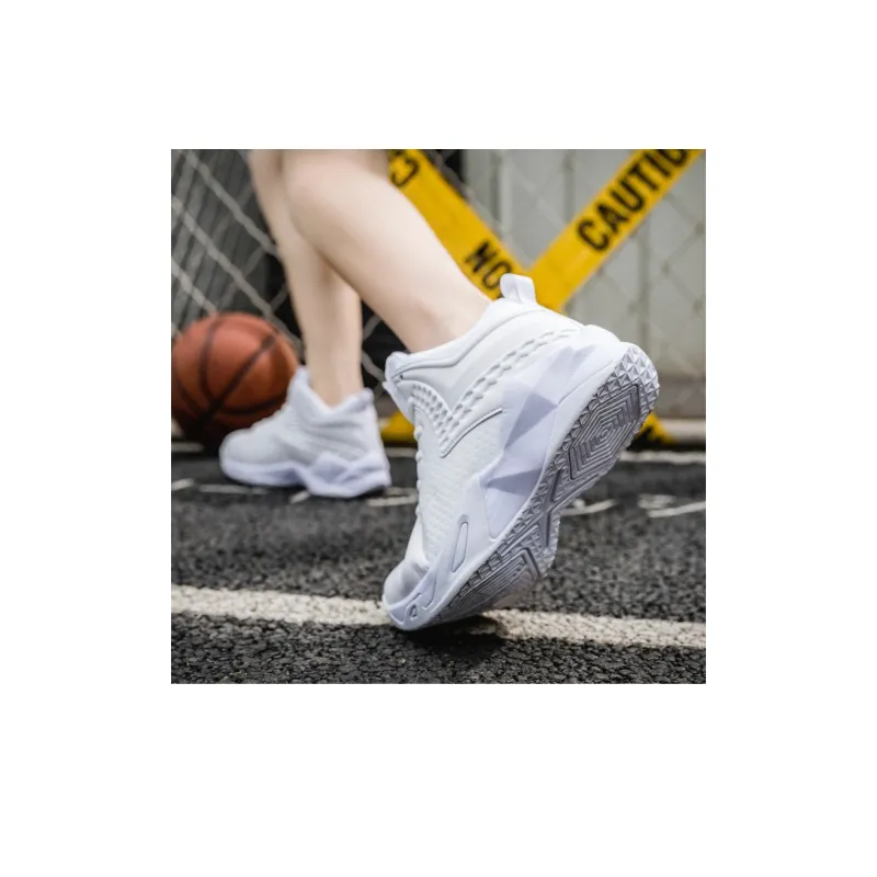 Beta Cushioning Wear Resistant Coverage Support Lightweight Rebound Super Light High Top Basketball Shoes Unisex-6