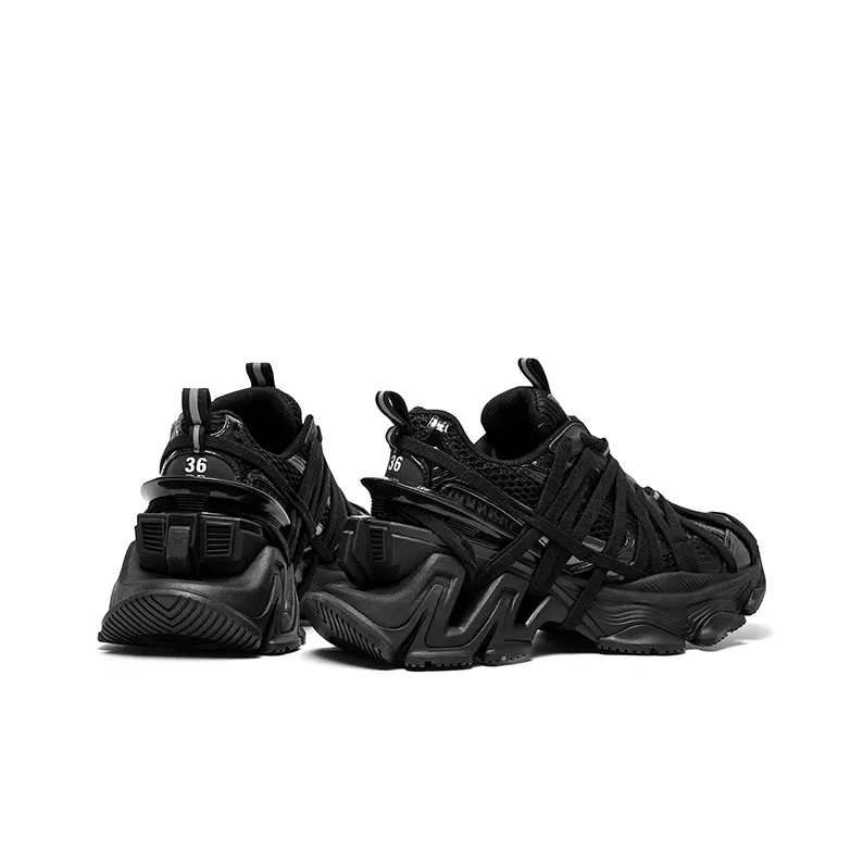 CHERYKALLY Durable Breathable Low-Top Chunky Sneakers-20