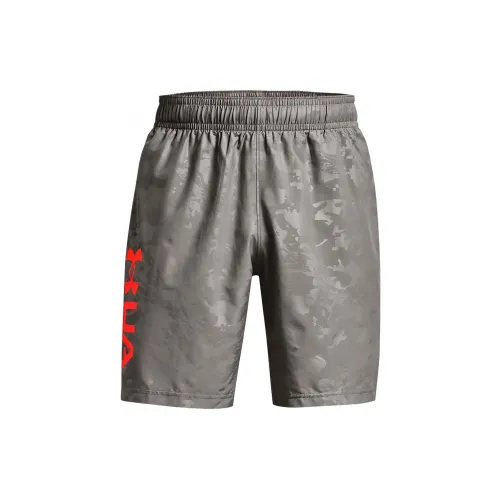 Under Armour Woven Collection Basketball Shorts Men Dark Gray