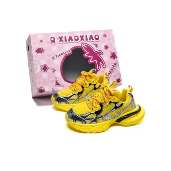 Circle Small Cushioning Anti Slip Wear Resistant Breathability Low Top Chunky Sneakers Unisex Box Included