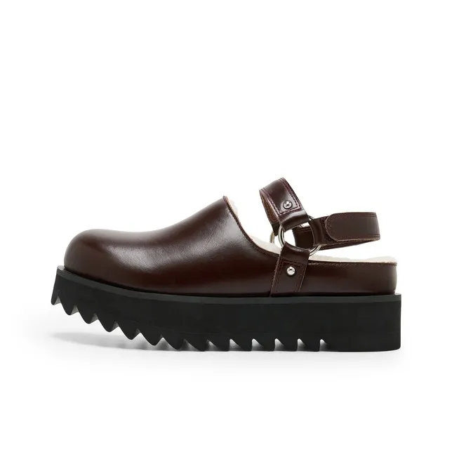 Lost In Echo Outer Platform Height Increasing Double Straps With Hook and Loop Buckle Boots-17