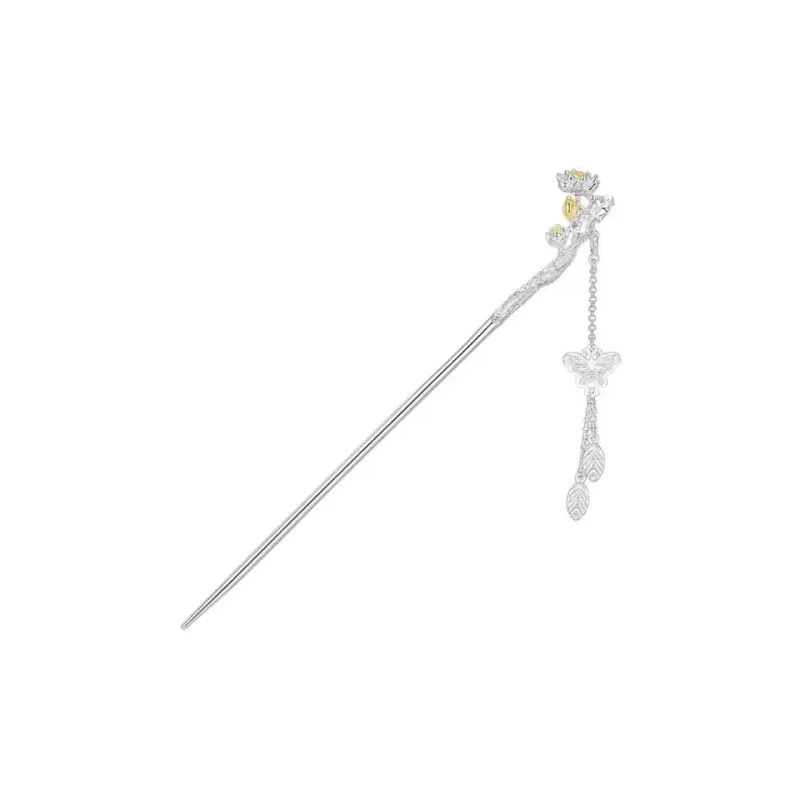 AVIVI Alloy Plated 925 Sterling Silver Hairpins Women's-10