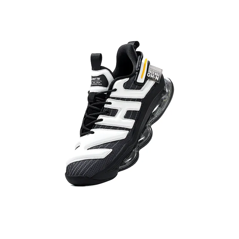 N·HOT Height Increasing Breathable Slip-Resistant High-Top Air Cushion Casual Running Shoes Unisex-32