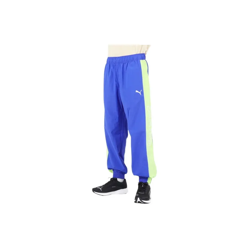 PUMA Casual Pants Men Blue-4
