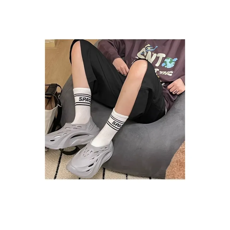 GOTO Star Dolphin Clogs Lightweight Sports Sandals Unisex Heritage Gray-6