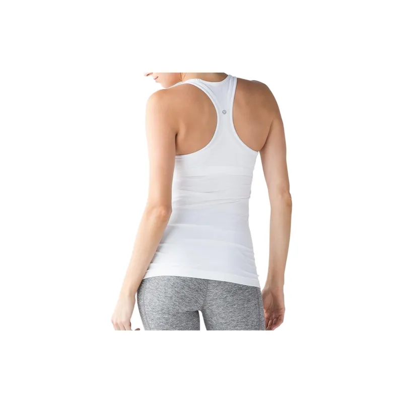Lululemon Cool Racerback Sport Vests Women's White-1