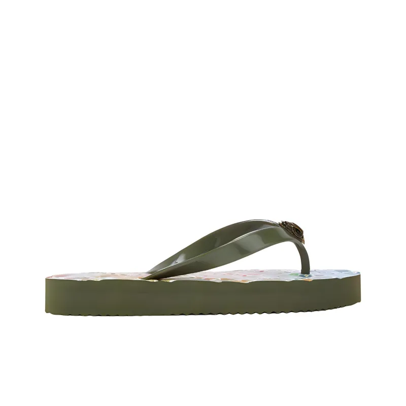 Kurt Geiger London Flip Flops Women's Green-1