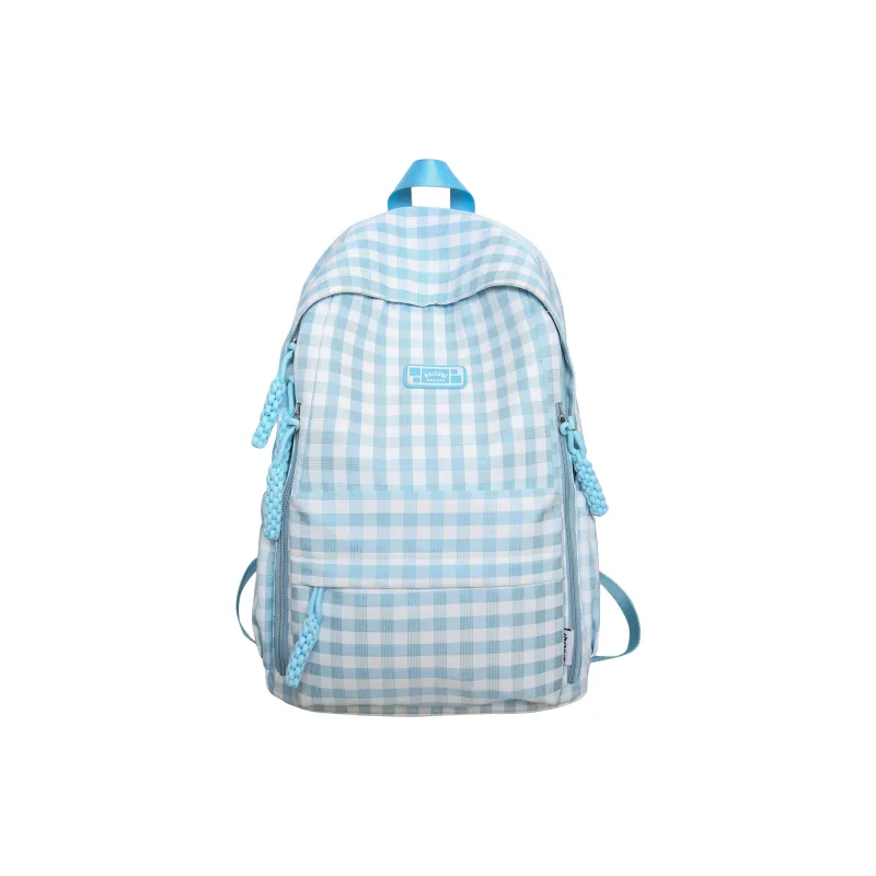 BAODIDAISHU Nylon Fabric Backpack Laptop Bag Backpack Regular Women's Black/Yellow/Green/Blue/Pink-13