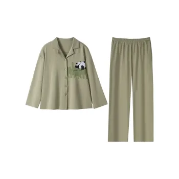Dream Heart Pajama Set Women's Green