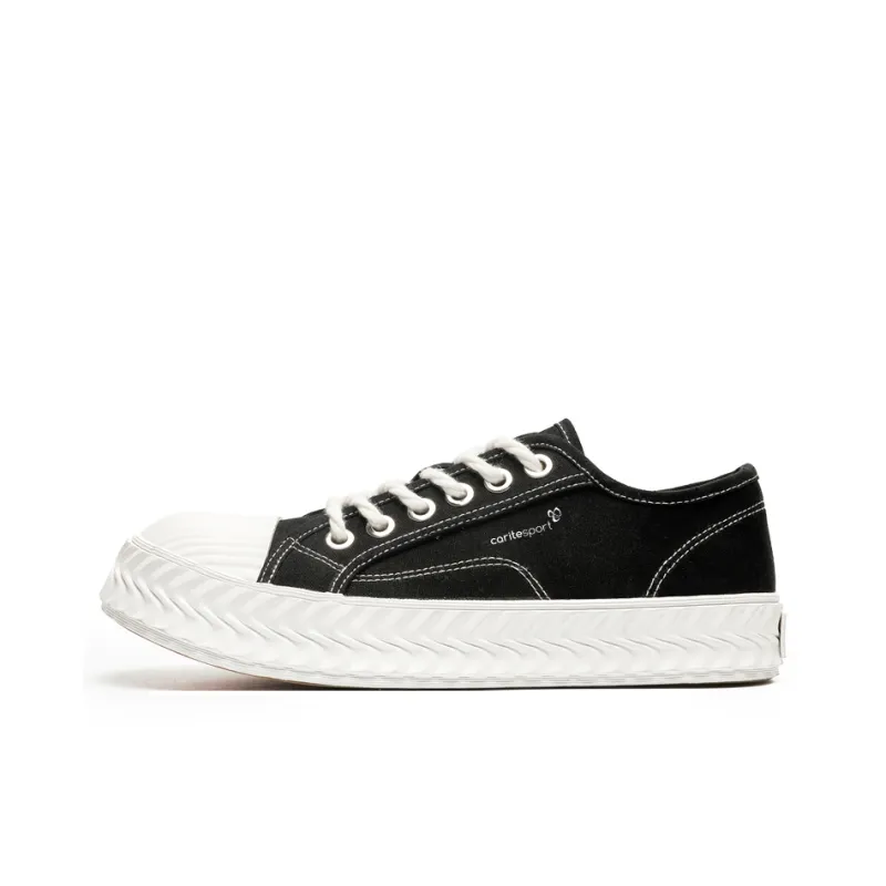 CariteSport Anti-Slip And Wear-Resistant Lightweight Height Increasing Balance Support Low-Top Canvas Shoes Unisex-0