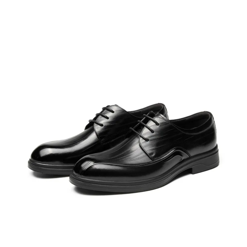 AOKANG Dress Shoes Men Low Top-2