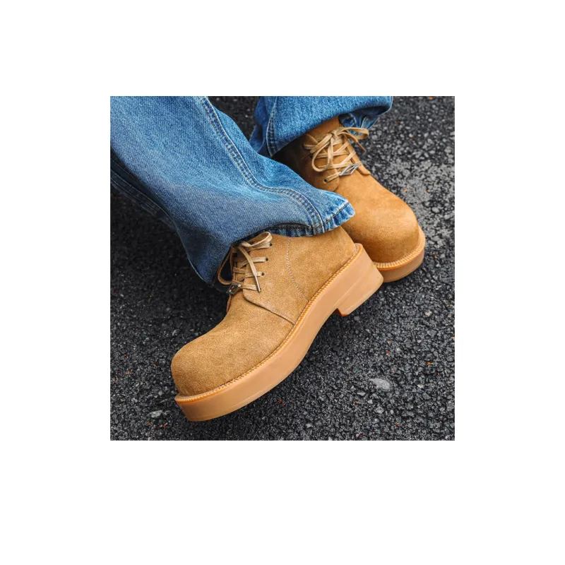 ZUWUDONG Casual Shoes Men's Tan-7