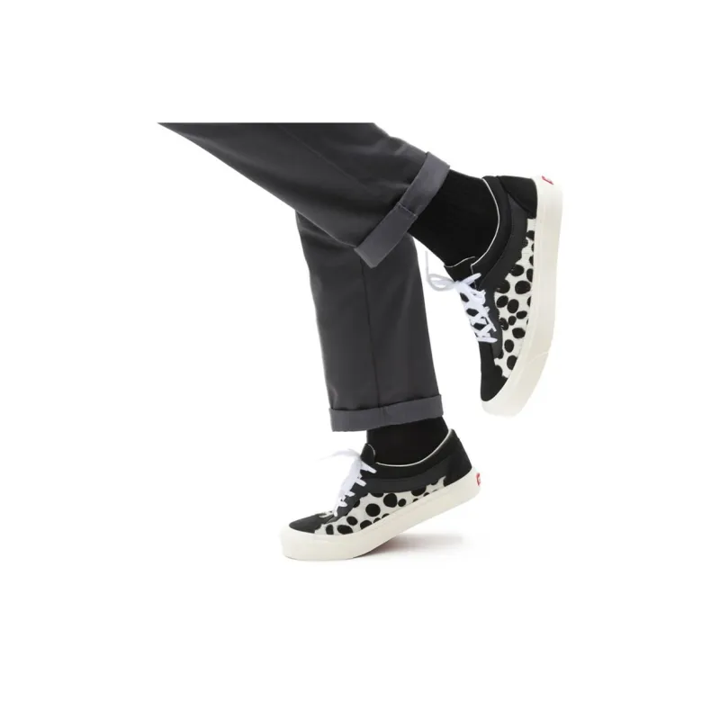 Vans Dalmatian Bold Ni Low Top Sneakers Black/White-4