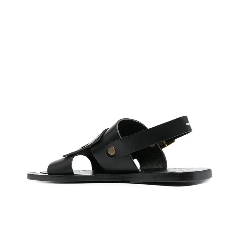 Maison Margiela Replica One Strap Sandals Women's Black-3