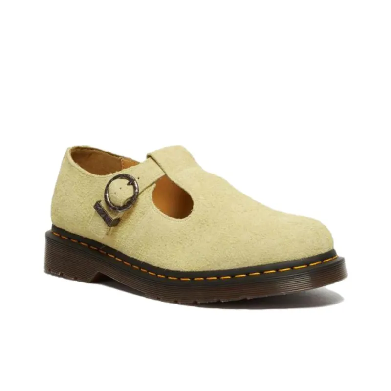 Dr.Martens Low Top Casual Shoes Unisex Beige Yellow-1