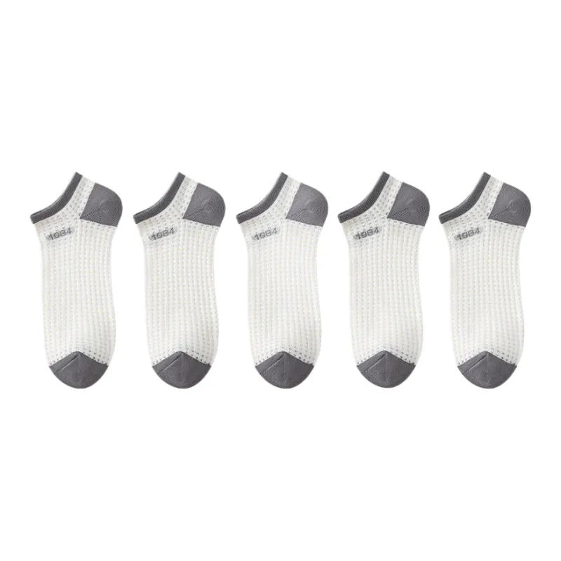 Lan Miao Ankle Socks Men's 5 Pack-11