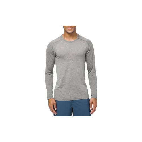 Lululemon Metal Vent Tech T-Shirts Men Slate White