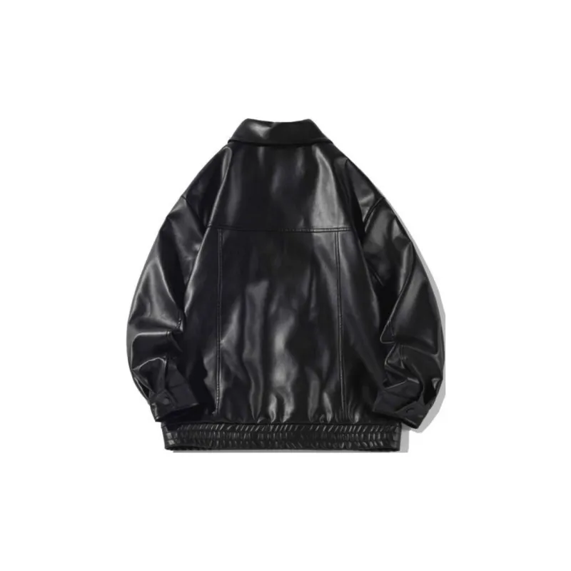 SOCKKEY Leather Jackets Unisex-1
