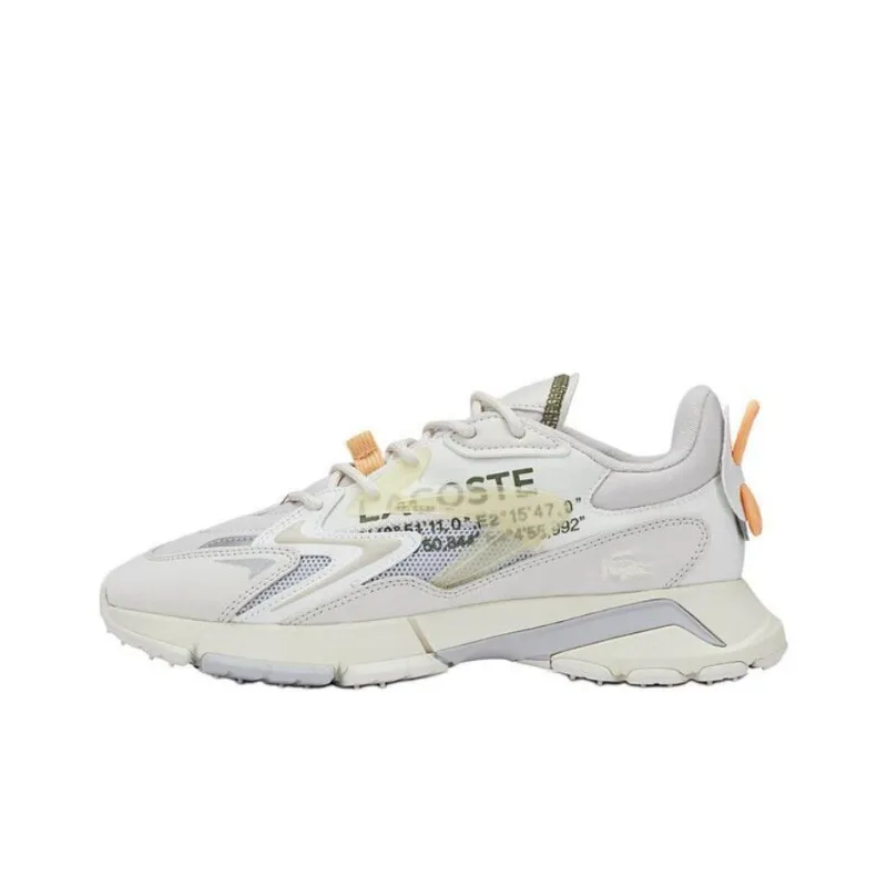 LACOSTE Low Top Casual Shoes Men's Ecru-0