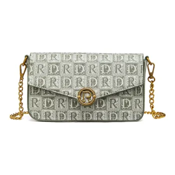 RED DRAGONFLY PVC Shoulder Bag Crossbody Bag Regular Women's Avocado Green