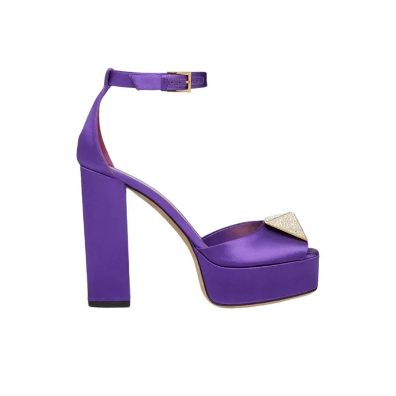 Valentino Garavani One Stud Pumps Purple Women's-1